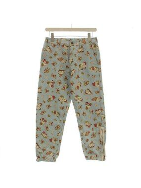 Gucci Lovers Print Denim Jeans Pants All Over Pattern 28 Light Blue